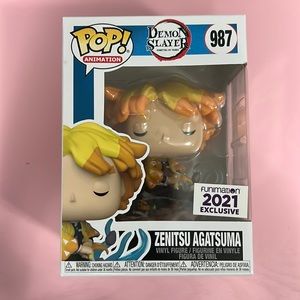 Funko Demon Slayer Zenitsu Agatsuma Funimation 2021 Exclusive
